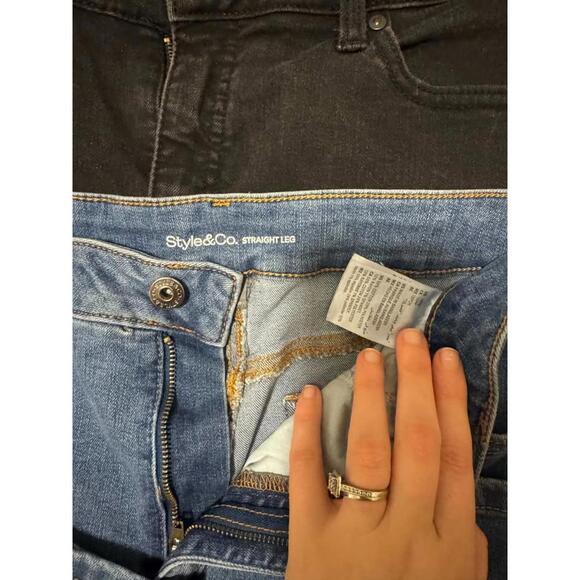 3 Pairs Women's Size 16 Petite/Short Style & Co Jeans - Picture 4 of 5